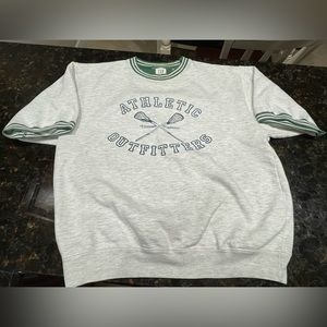 Vintage GAP Athletic Outfitters Short Sleeved Sweatshirt